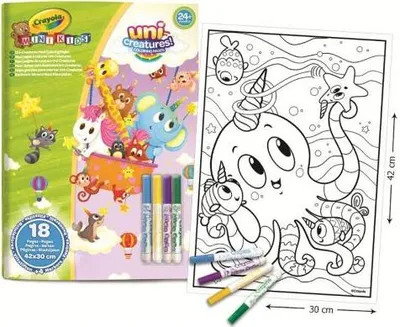 Obrázek produktu pro Crayola - Mini Dětské Omalovánky