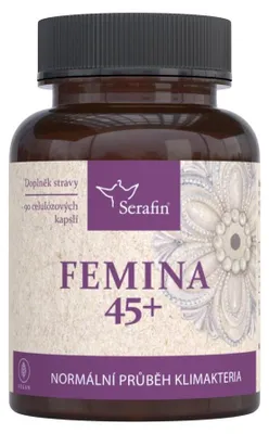 Obrázek produktu pro Femina happy 45+ přírodní bylinné kapsle 90 tobolek