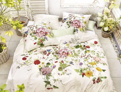 Zdjęcie produktu dla Zestaw pościeli Irisette Mako-Satin Magic-K 8850 multi 155 x 220 cm + 1 poszewka na poduszkę 80 x 80 cm