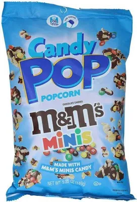 Produktbild von M&M'S Chocolate Minis Candy Pop Popcorn 0,149kg