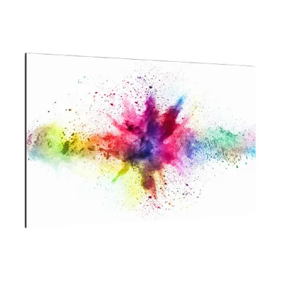 Obrázek produktu pro Skleněná magnetická tabule- dekorativní obraz SVĚT BAREV 90x60 cm