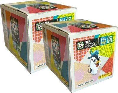 Image de Panini FIFA Femmes Coupe du Monde 2023 - Autocollants à collectionner - 2 présentoirs (100 sachets)