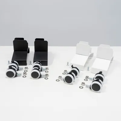 Produktbild von VASNER Konvi Standfüße mit Rollen für Hybridheizung - Set Weiß