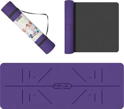 Produktbild von Famanu Yogamat Antirutsch, aus TPE, für Yoga und Pilates