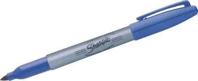 Produktbild von Permanentmarker Fine 1,0 blau Packung mit 144 Stück