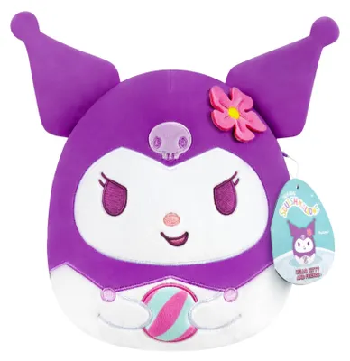 Produktbild von Squishmallows SQSN01627 - Hello Kitty Kuromi 20 cm, offizielles Jazwares Plüsch,