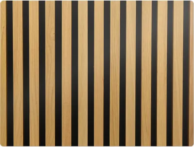 Produktbild von Vertikale Holzstreifen – Bodenschutzmatte – Rutschfest – Schutzmatte für Büro – Vinylmatte – Stuhlunterlage – 120 x 90 cm