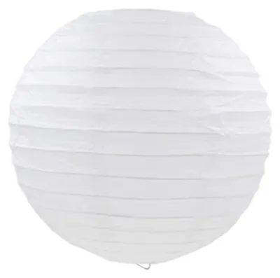 Productafbeelding van 10 Stuks Witte Papieren Lantaarns voor Bruiloft Decoratie