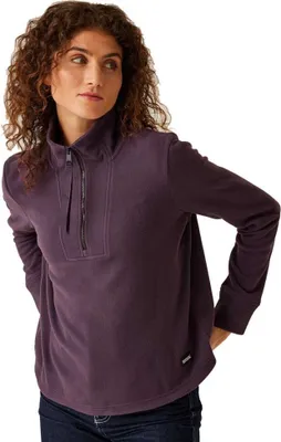 Image de Regatta Juliette Fleece Avec Demi Zip Violet 10 Femme Violet 10