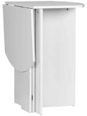Immagine prodotto di Tavolo da Pranzo Pieghevole Salvaspazio 90x60x74 cm in Legno Bianco