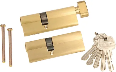 Produktbild von KOTARBAU® Gleichschließender Profilzylindersatz 2 Stk. 35x50mm mit Schließknauf