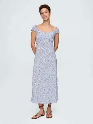 Produktbild von GAP Maxikleid mit Blumenmuster, Größe S
