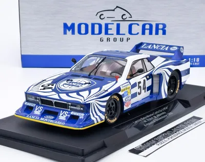 Zdjęcie produktu dla Lancia Beta Montecarlo Gr.5 #54 W.Röhrl/M.Alboreto 6H Silverstone 1980 MCG 1:18