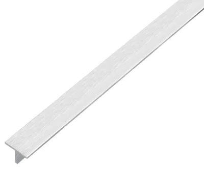 Zdjęcie produktu dla GAH-Alberts 488925, Aluminium, Stal nierdzewna, W kształcie litery T, 1 szt., 100 cm, 1,5 cm