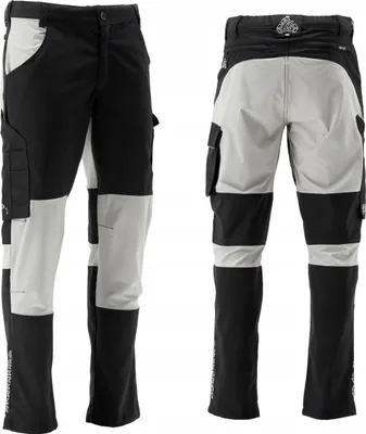 Immagine prodotto di Pantaloni da lavoro SERWAL 4-Way STRETCH nero/grigio taglia XXXL