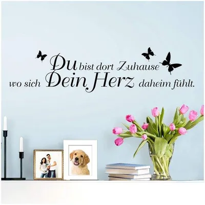Zdjęcie produktu dla Czarna naklejka ścienna 70 x 17 cm do salonu