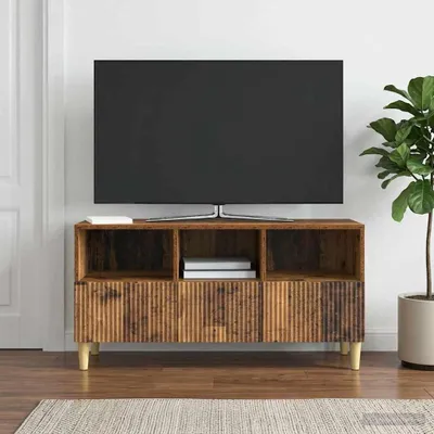 Produktbild von vidaXL TV-Schränk Altholz 102 x 34,5 x 50 cm Holzwerkstoff