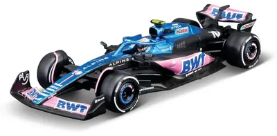 Produktbild von Bburago 18-38073G - Modellauto - F1 Renault Alpine A523' 23 #10 Gasly (mit Helm, Maßstab 1:43)