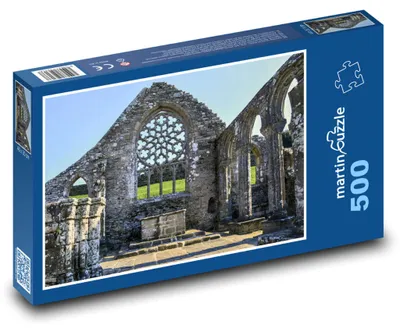 Zdjęcie produktu dla Puzzle 500 Ruiny starej kaplicy - martinpuzzle