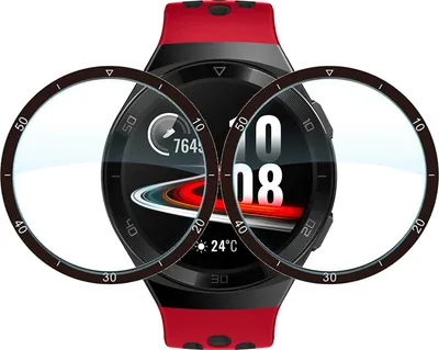 Produktbild von 2X 3D Schutzglas für Huawei Watch GT 2e Panzerfolie Display Schutz Full Curved Screen