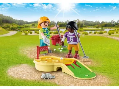 Image de PLAYMOBIL special plus 9439 enfants et minigolf
