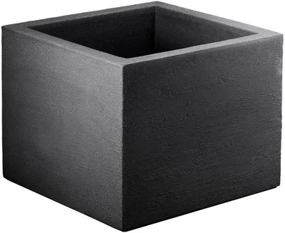 Produktbild von Pflanzentopf Quadrat Anthrazit - 40 x 40 cm