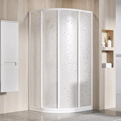 Obrázok produktu pre Sprchový kút RAVAK SKCP4-80 195 dvojkrídlové dvere white+Pearl 3114O10211
