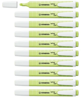 Produktbild von STABILO Textmarker - swing cool Pastel - 10er Pack - Prise von Limette