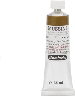 Schmincke 35ml MUSSINI Boehmische gruene Erde natur Öl 10 646 009