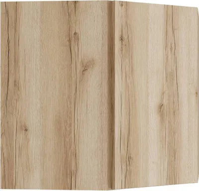 Produktbild von Optifit Eckhängeschrank Kaya290 BxTxH 60 x 34,6 x 57,6 cm wildeiche strukturiert matt zerlegt Anschlag reversibel KLKA O