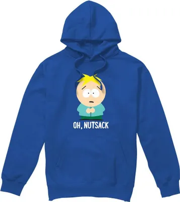 Obrázok produktu pre South Park - Mikina s kapucňou "Oh Nutsack" pre mužov TV9257 (L) (Kráľovská modrá)