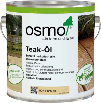 Produktbild von Osmo Teak-Öl Farblos 0,375 l - 11500004