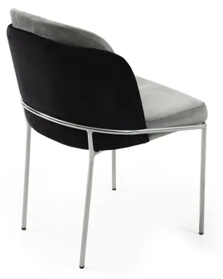 Produktbild von Stuhl Esszimmerstuhl Küchenstuhl Lehnstuhl Luxus Grau Modern Esszimmer