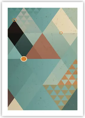 Produktbild von Poster - Poster ohne Rahmen - Abstraktion modern - 50x70 cm - Wand Bild - Wanddeko - Wandbilder - Kunstposter - Wandposter - Bilder - Kunstdruck - Wanddekoration - Wandbild - P2XPA50x70-3571