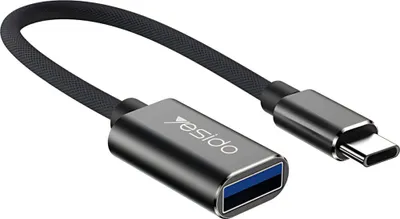 Produktbild von Yesido USB-A auf USB-C OTG-Adapter für die Datenübertragung auf Mobiltelefonen