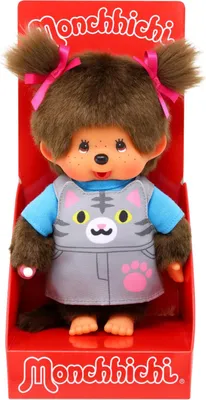 Obrázek produktu pro Monchhichi 20cm Zvířecí šaty Kitten