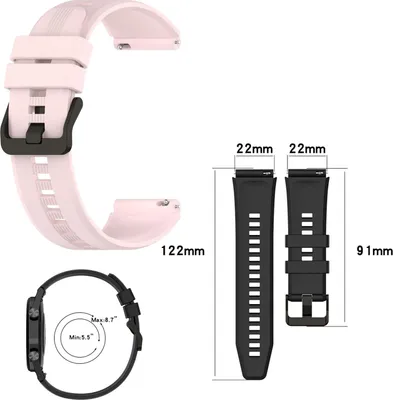 Image de Pour Honor Watch GS 3 / GS3 plastique / silicone bracelet montre bracelet de remplacement