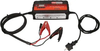 Produktbild von KS TOOLS Autobatterie Ladegerät Batterieladegerät 24 12 14,4В - 25А (12В) 28,8В - 12,5А (24В)V für KFZ LKW Motorrad 550.1745