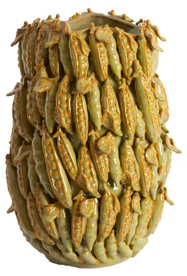 Obrázek produktu pro Light&living Dekorativní váza 31,5 x 30,5 x 45 cm FABA keramika olivově zeleno-hnědá