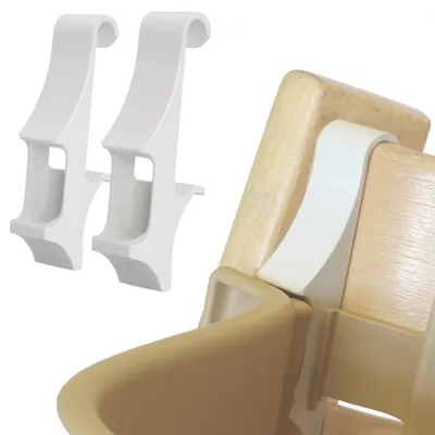 Produktbild von Adapter für altes Modell des Tripp Trapp Stuhls – Verbindet das Babyset mit dem alten Modell – Vor 2003 – Einfache Klemmbefestigung - Weiß