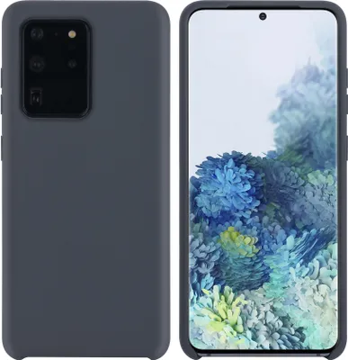Obrázok produktu pre Puzdro na zadný kryt Samsung Galaxy S20 Ultra v šedej farbe – silikónové