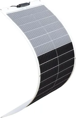 Obrázek produktu pro Fotovoltaický panel, monokrystalický, flexibilní provedení, 100w 12v sada
