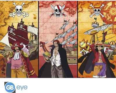 Produktbild von ONE PIECE - Poster Captains & Boats (91.5x61)