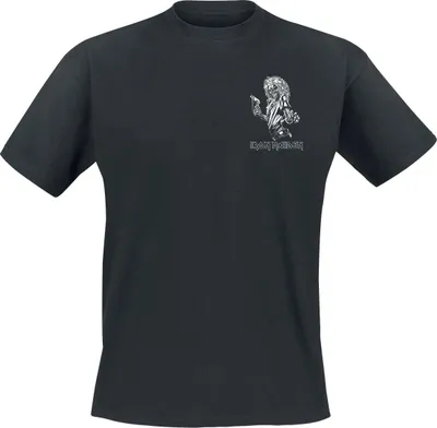Produktbild von Iron Maiden T-Shirt Herren Killers Line Drawing Pocket Print schwarz 3XL