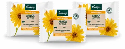 Imagen del producto de 3 tabletas efervescentes Kneipp Arnica para el baño - Paquete económico - 3 unidades