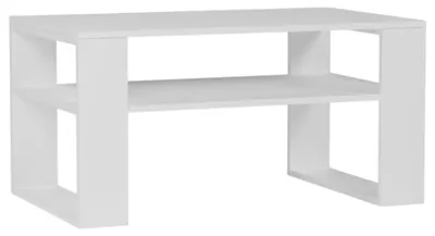 Obrázek produktu pro Stolek konferenční lavice stůl 90x58 cm FRAMIRE A-5 bílá