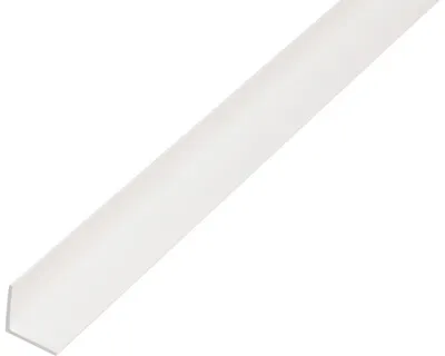 Produktbild von Winkelprofil PVC weiß 20x30x1 mm, 2,6 m