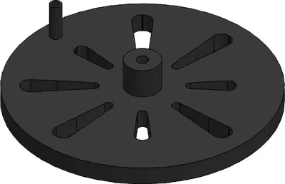 Produktbild von Kaminrost / Ascherost Ø 220x15mm passend für Austroflamm **