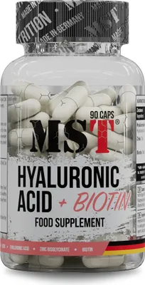 Zdjęcie produktu dla Kwas hialuronowy + biotyna, 90 kapsułek