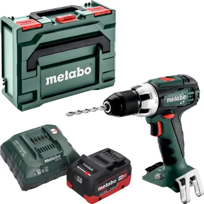 Produktbild von Metabo BS 18 LT Akku Bohrschrauber 18 V 60 Nm + 1x LiHD Akku 5,5 Ah + Ladegerät + metaBOX